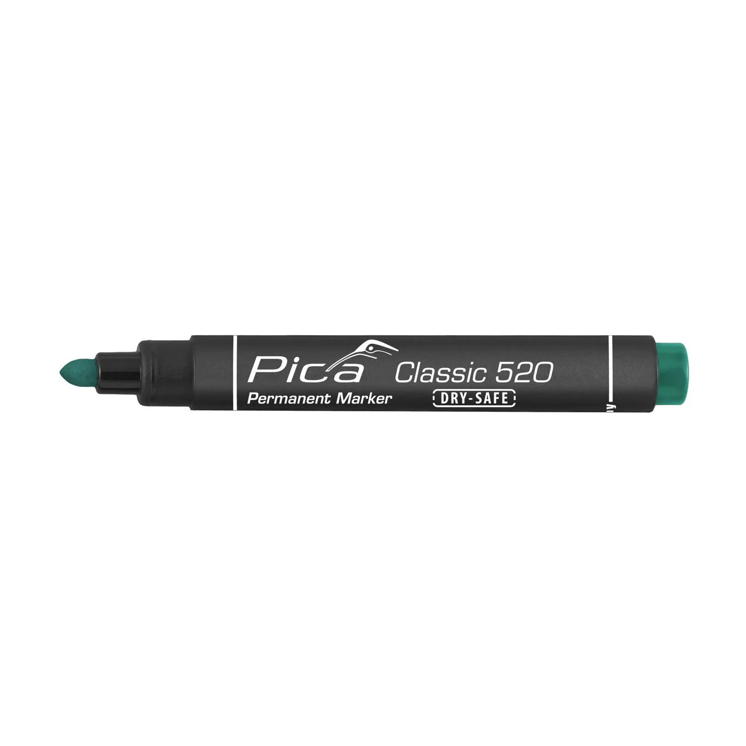 Pica 520/36 Green Permanent Marker, 1-Pack - Image 2