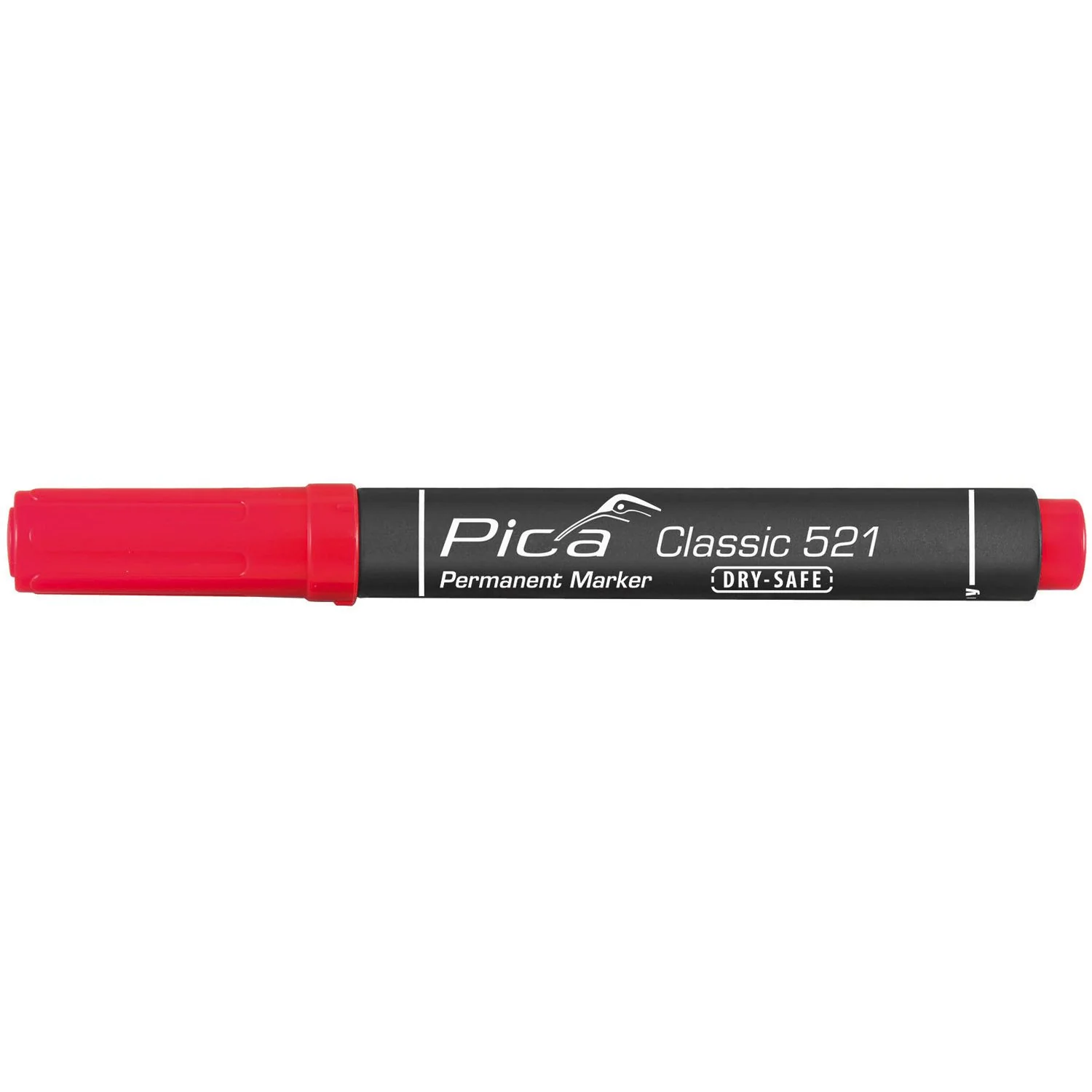 Pica 521/40 Red Permanent Marker, 1-Pack - Image 2