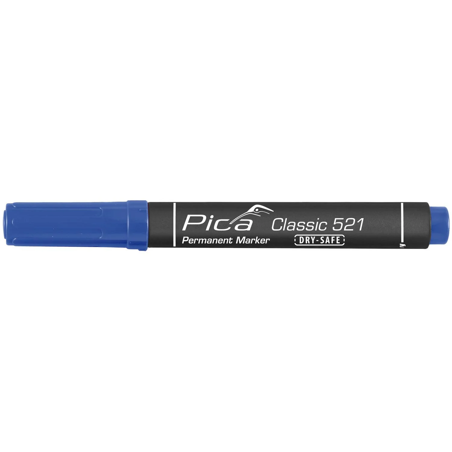 Pica 521/41 Blue Permanent Marker, 1-Pack - Image 2