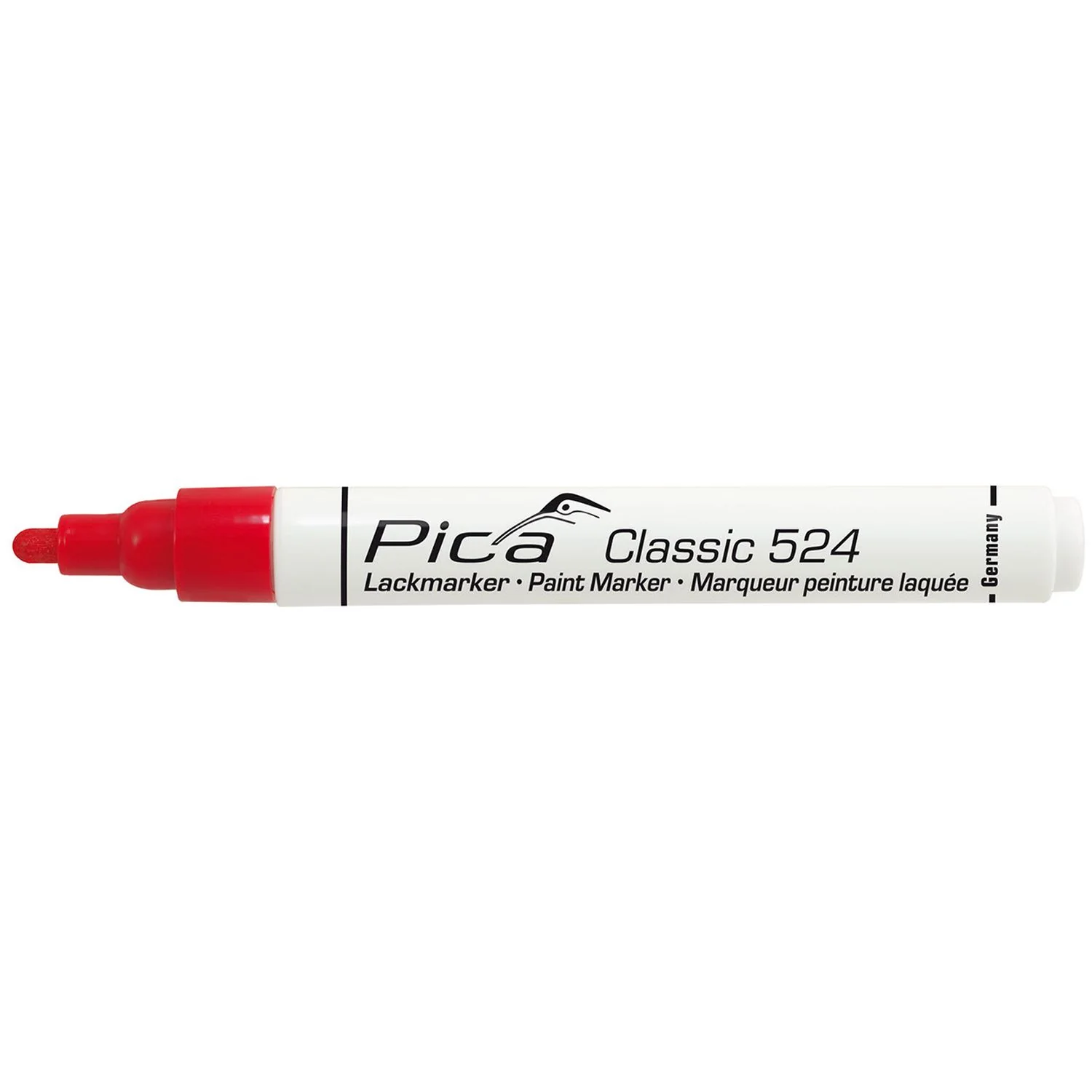 Pica 524/40 Red Paint Marker, 1-Pack - Image 2