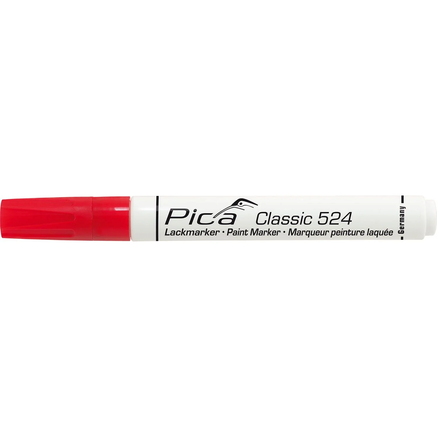 Pica 524/40 Red Paint Marker, 1-Pack - Image 1