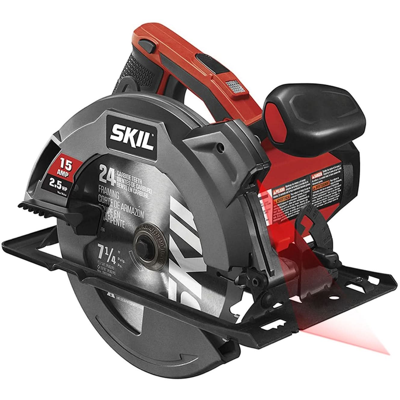 SKIL 5280-01 Corded 7-1/4″ Corded Circular Saw with Laser
