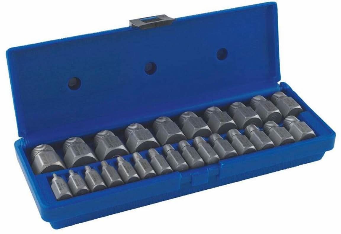 Irwin 53227 HANSON Hex Head Multi-Spline Screw Extractor 25 Piece Set - Image 3
