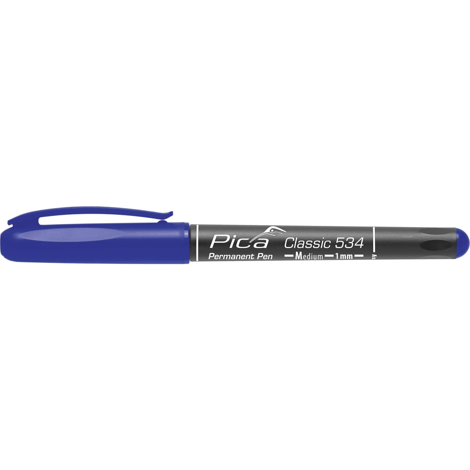 Pica 534/41 Blue Permanent Pen, 1-Pack - Image 1