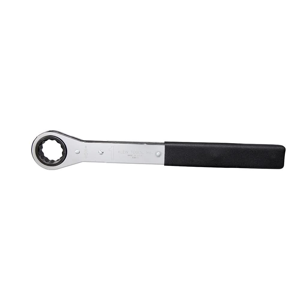 Klein Tools 53873 Ratcheting Box End Wrench, 1-Inch - Image 1