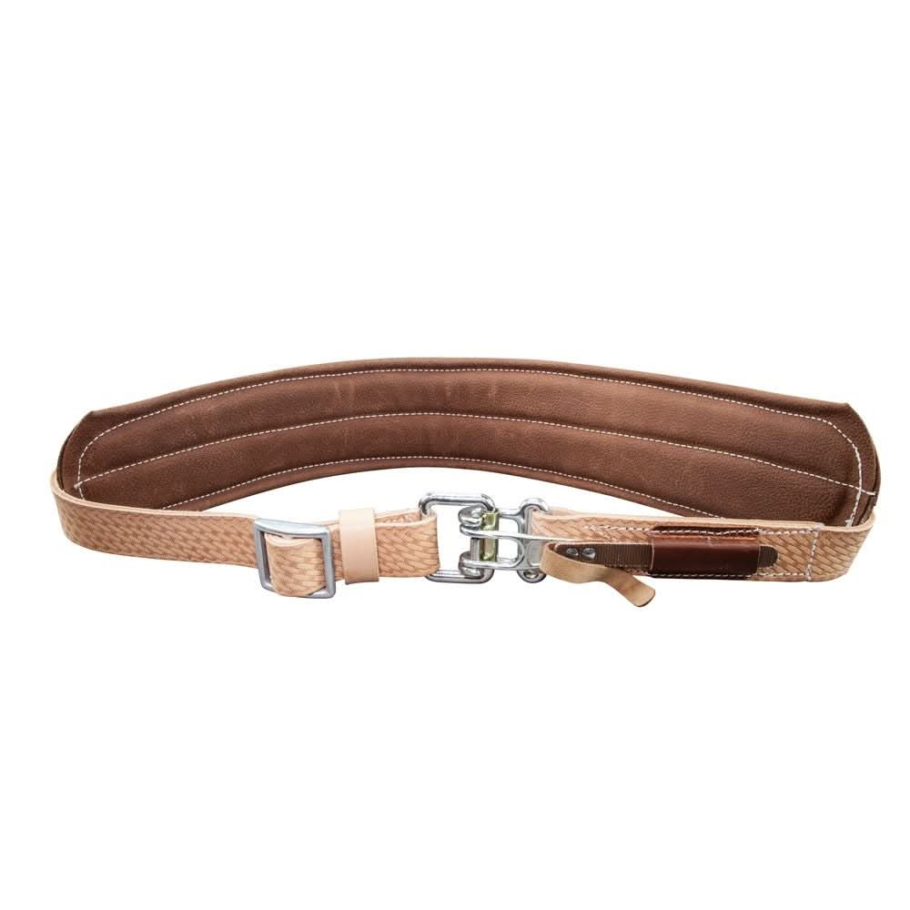 Klein Tools 5426M Padded Leather Quick-Release Belt, Medium - Image 1