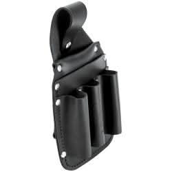 Klein Tools 5481 Tool Pouch, Leather Pocket Tool Organizer, 6-Pockets, 5.75x2.5x10-Inch - Image 3