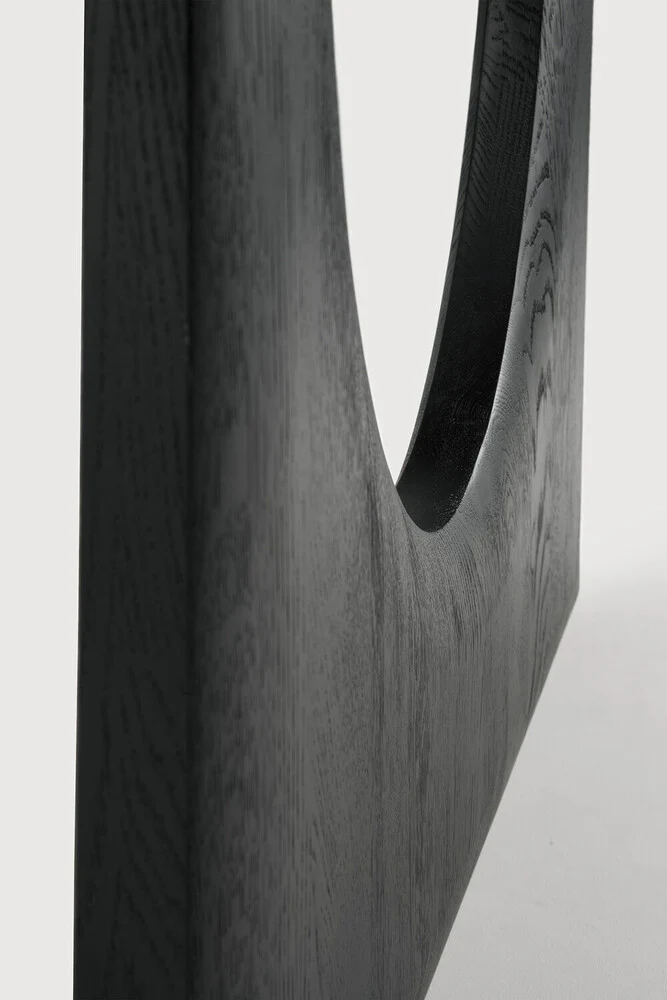 ETHNICRAFT GEOMETRIC DINING TABLE - OAK BLACK | $6,089.00 - Image 2