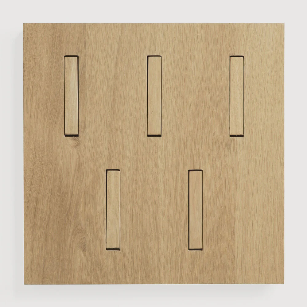 ETHNICRAFT UTILITILE WALL HANGER - OAK | $309.00 - $409.00 - Image 3