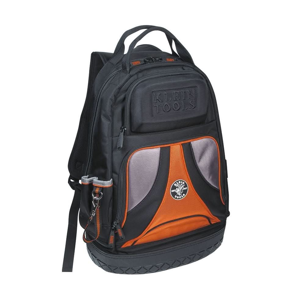 Klein 55421BP14 Tradesman Pro Tool Bag Backpack, 39 Pockets, Black, 14-Inch with Pro Folding Hex Key Set (PROMO) - Image 2