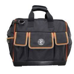 Klein Tools 55469 Tool Bag, Tradesman Pro Wide-Open Tool Bag, 42 Pockets, 16-Inch - Image 2