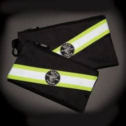 Klein Tools 55599 Zipper Bags, High Visibility Tool Pouches, 2-Pack - Image 2