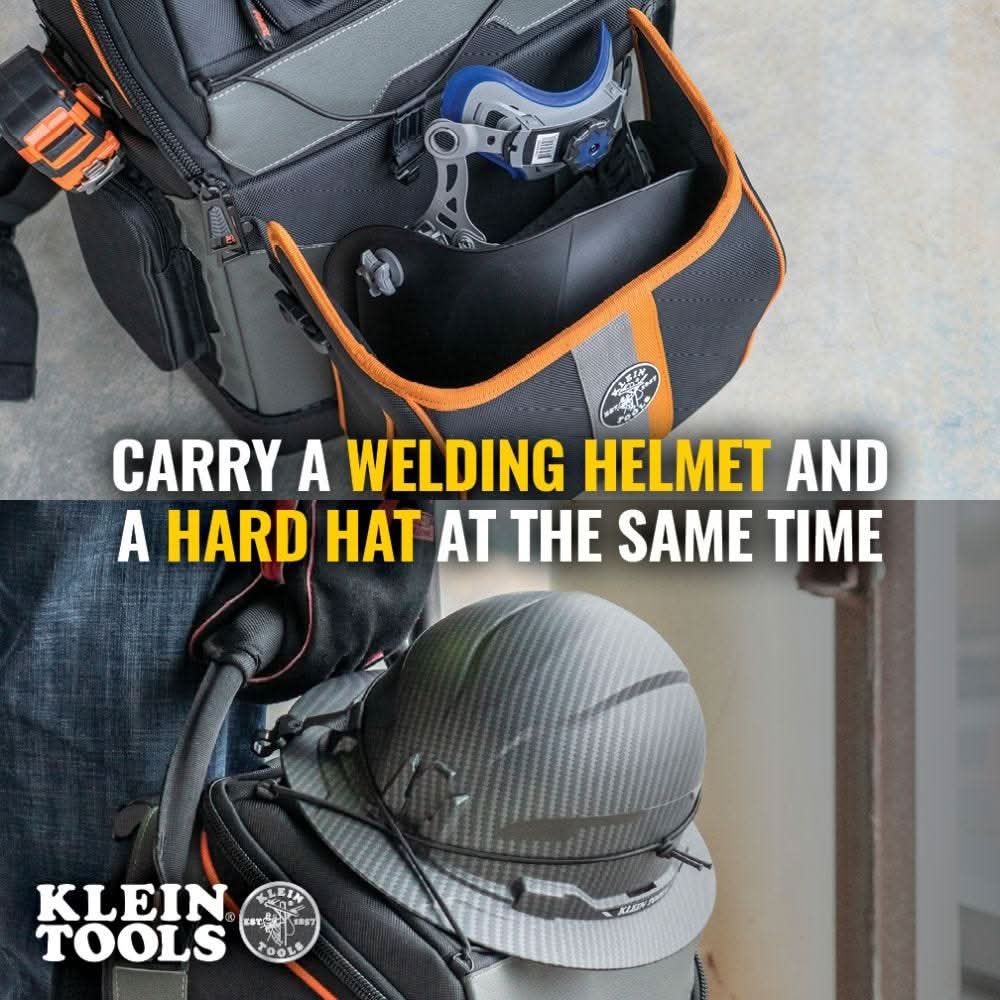 Klein Tools 55664 Hard Hat Elastic Band 2-Pack for Ironworker and Welder Backpack - Image 3