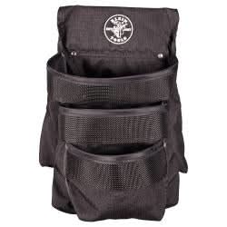 Klein Tools 5703 PowerLine Series Utility Pouch, 3-Pocket - Image 1