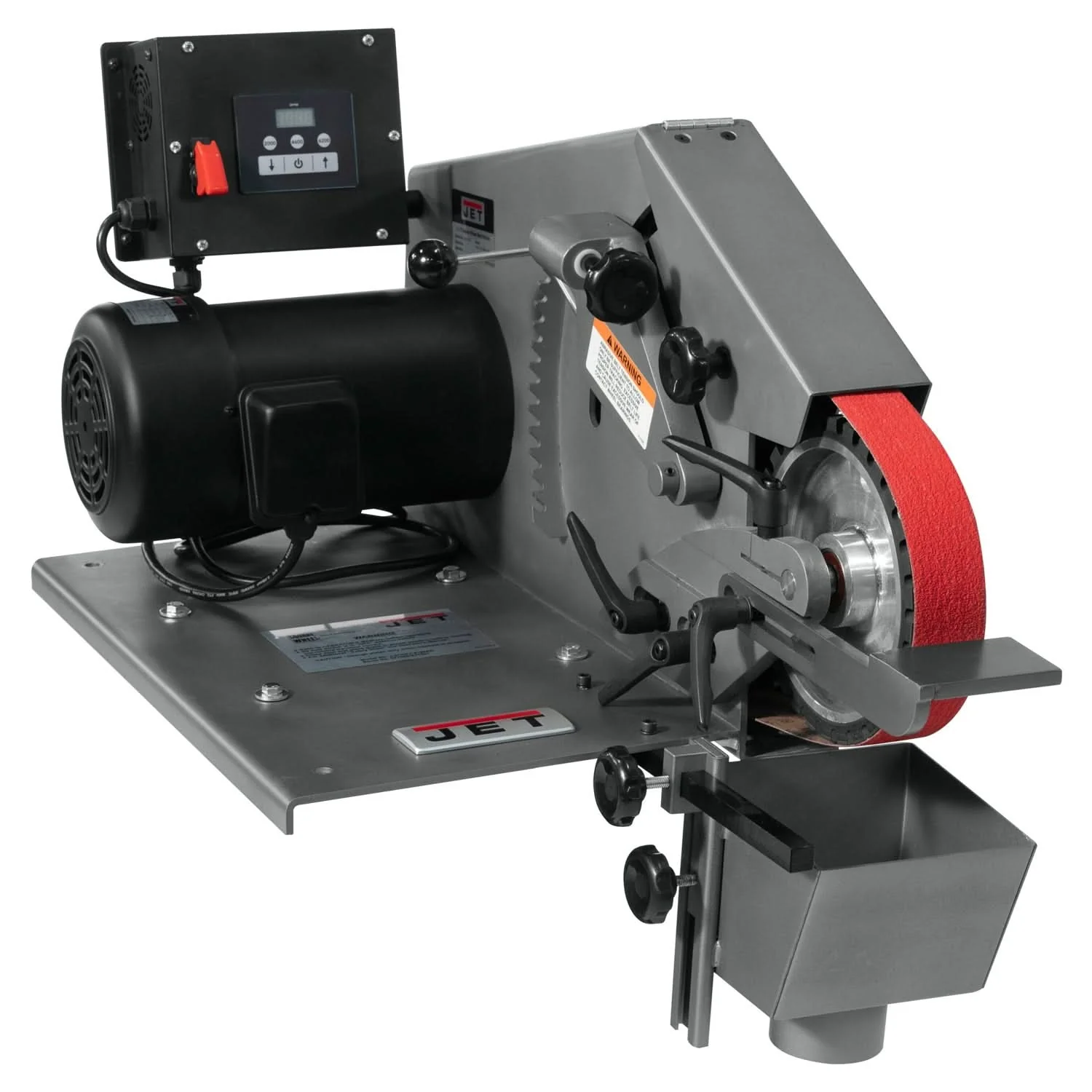 JET 577405 SWG-272VS EVS Square Wheel Grinder 1HP, 115/230V, Single Phase - Image 1