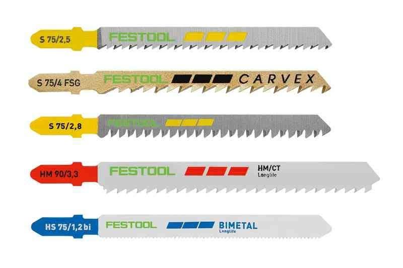 Festool 578071 STS-Sort/21 W/P/M 21-Piece Jigsaw Blade Set - Image 2