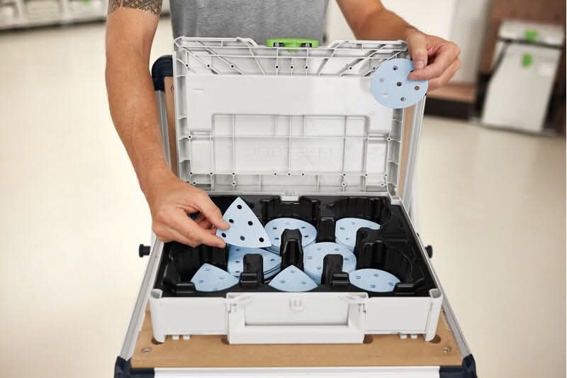 Festool 578196 Granat RO 90 / DX93 Abrasives D90 / V93 160-Piece Value Set Systainer3 - Image 2
