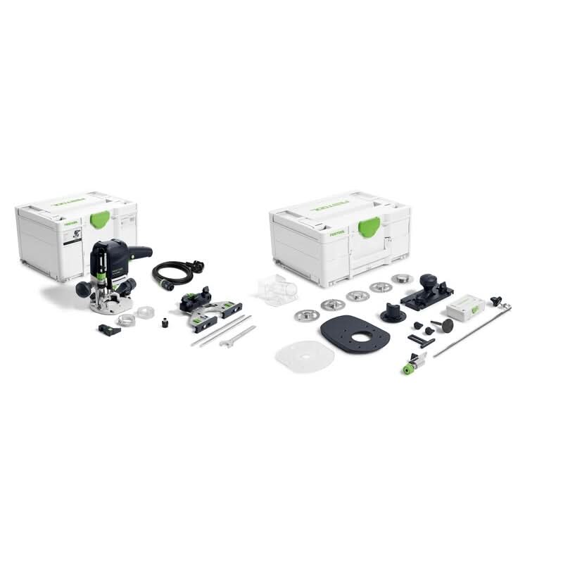 Festool 578307 OF 1010 REBQ-Set Router w/ ZS-OF 1010 I Accessory Set (2025 Model)