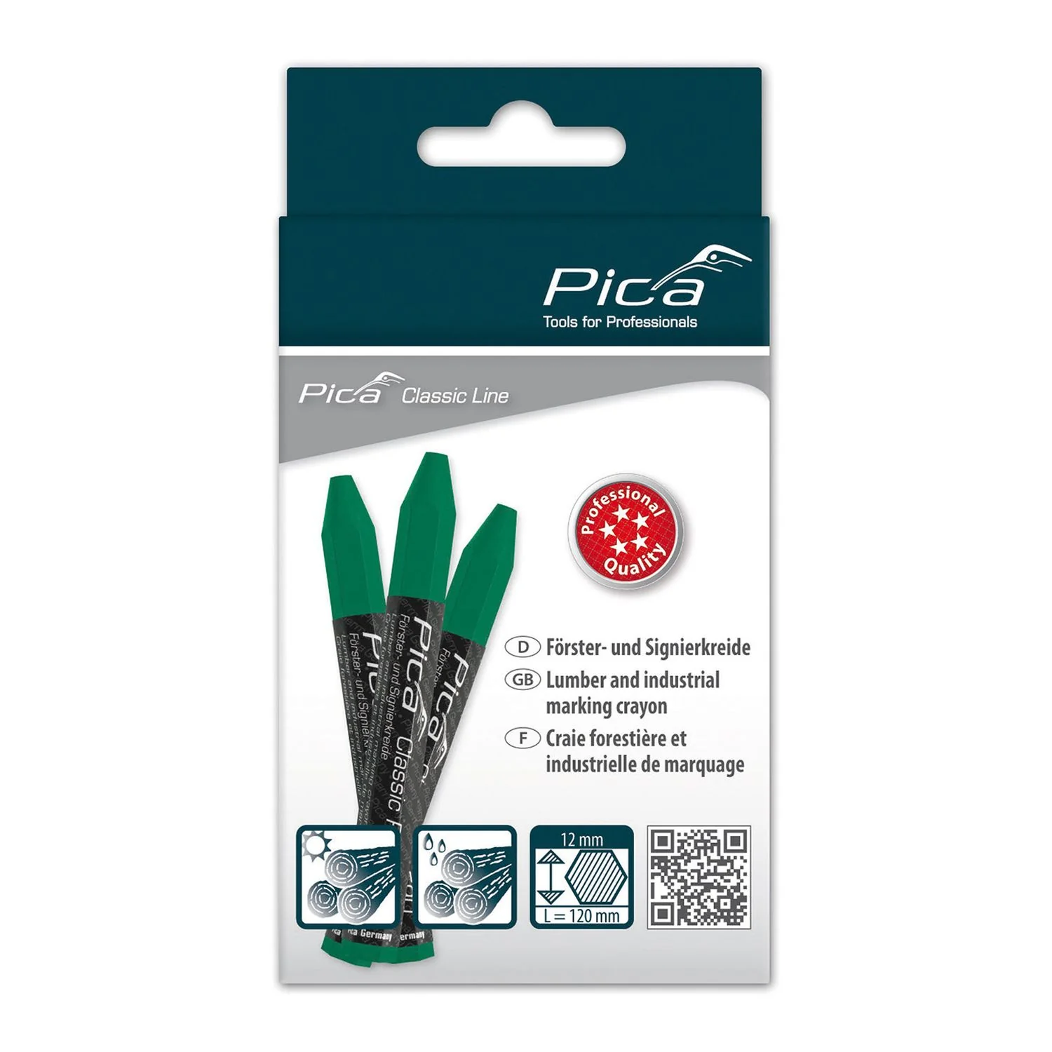 Pica 590/36 Green Marker, 12-Pack - Image 2