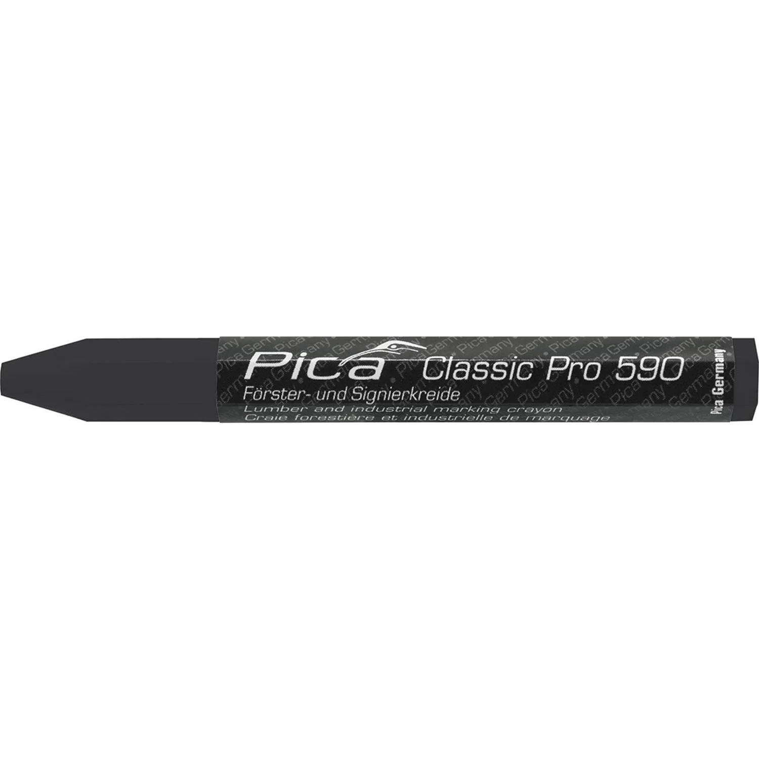 Pica 590/46 Black Classic Pro Crayon, 1-Pack - Image 1