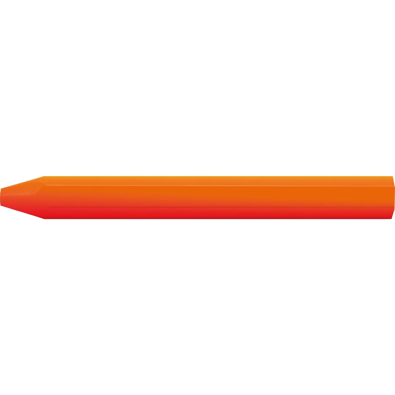 Pica 592/054 Orange Marking Crayon, 1-Pack - Image 1