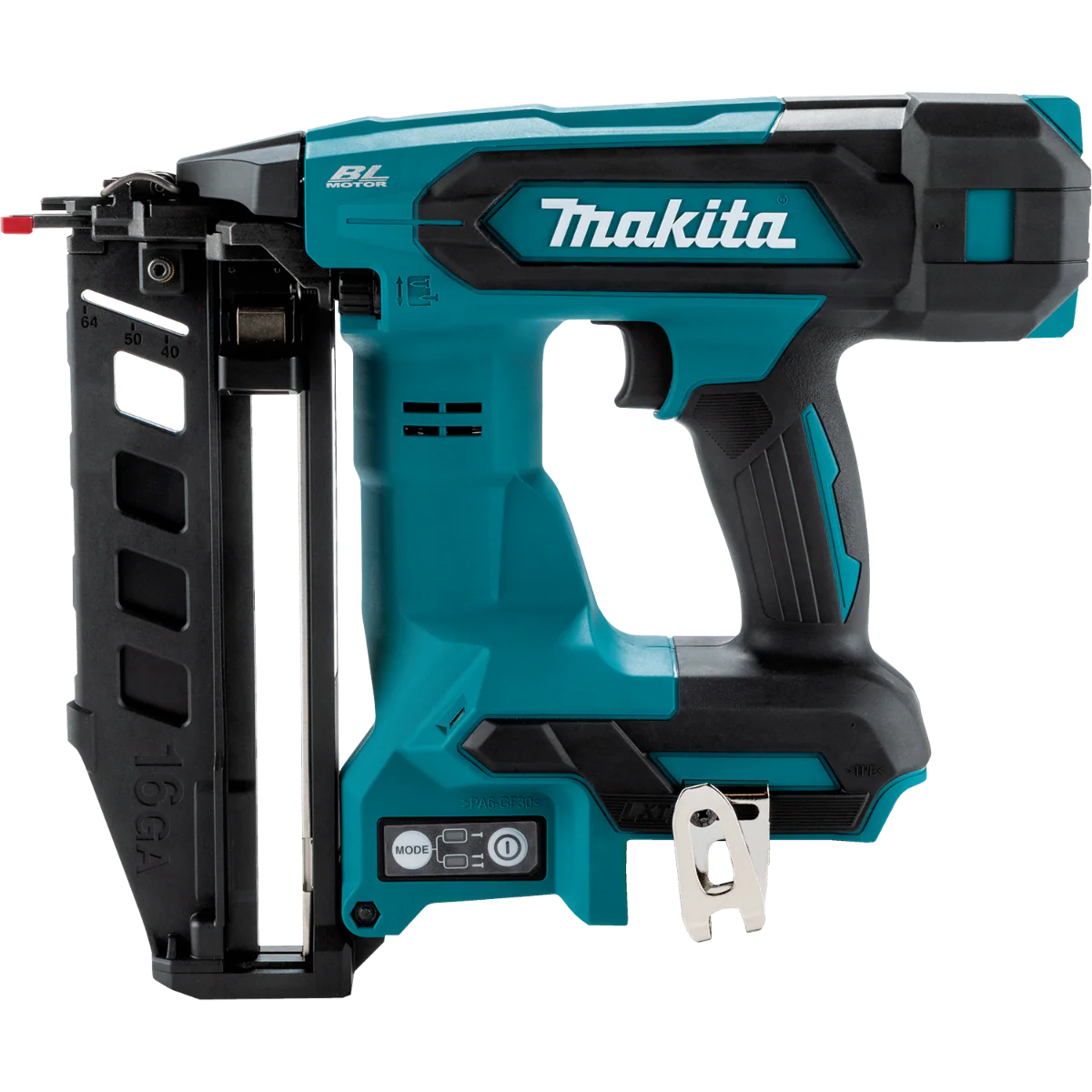 Makita XNB05Z 18V LXT Brushless Cordless 2-1/2-in. Straight 16-Gauge Finish Nailer, Tool Only