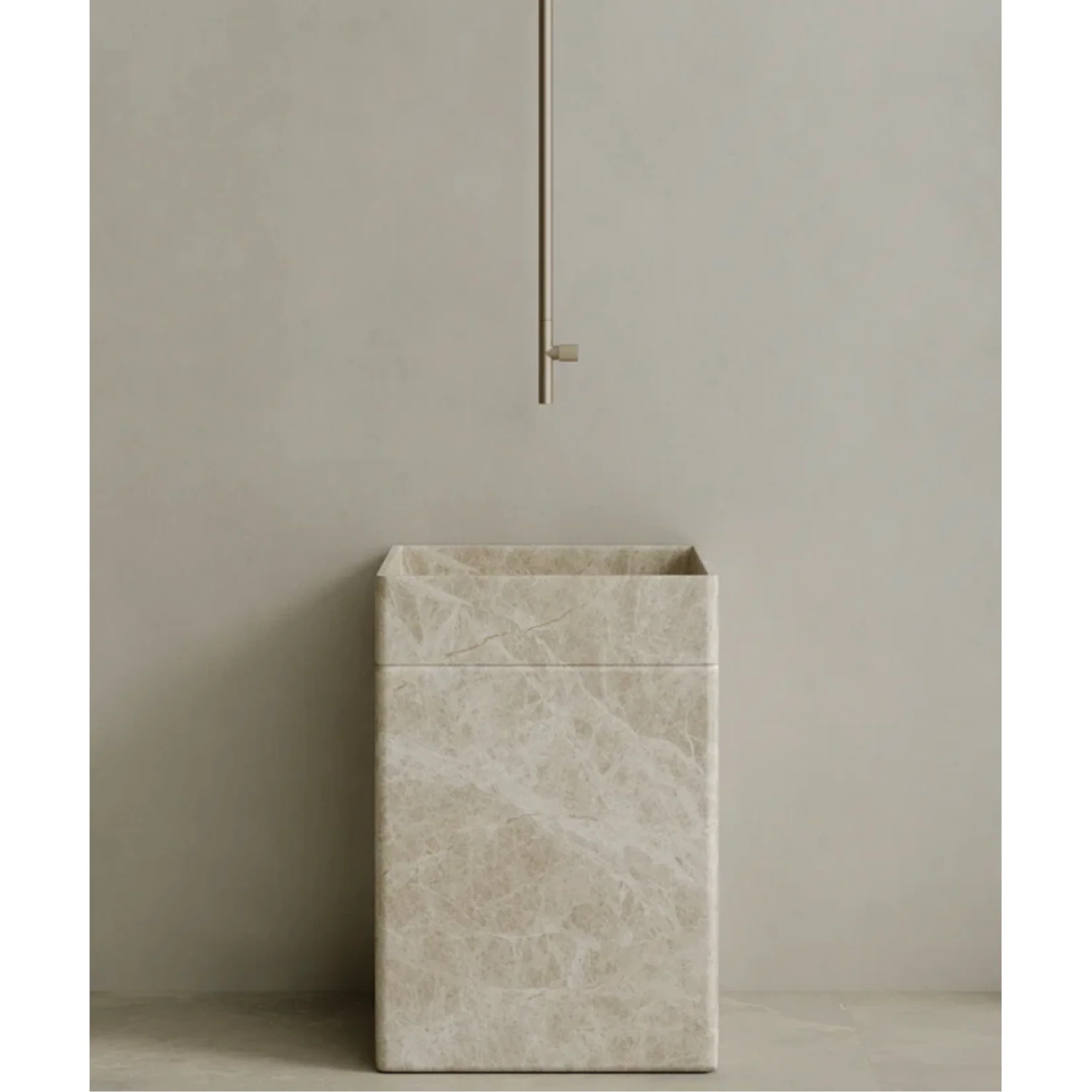 ELEMENTO BATH | ROVELLA STONE PEDESTAL SINK | $3,423.20 - $7,004.80 - Image 3