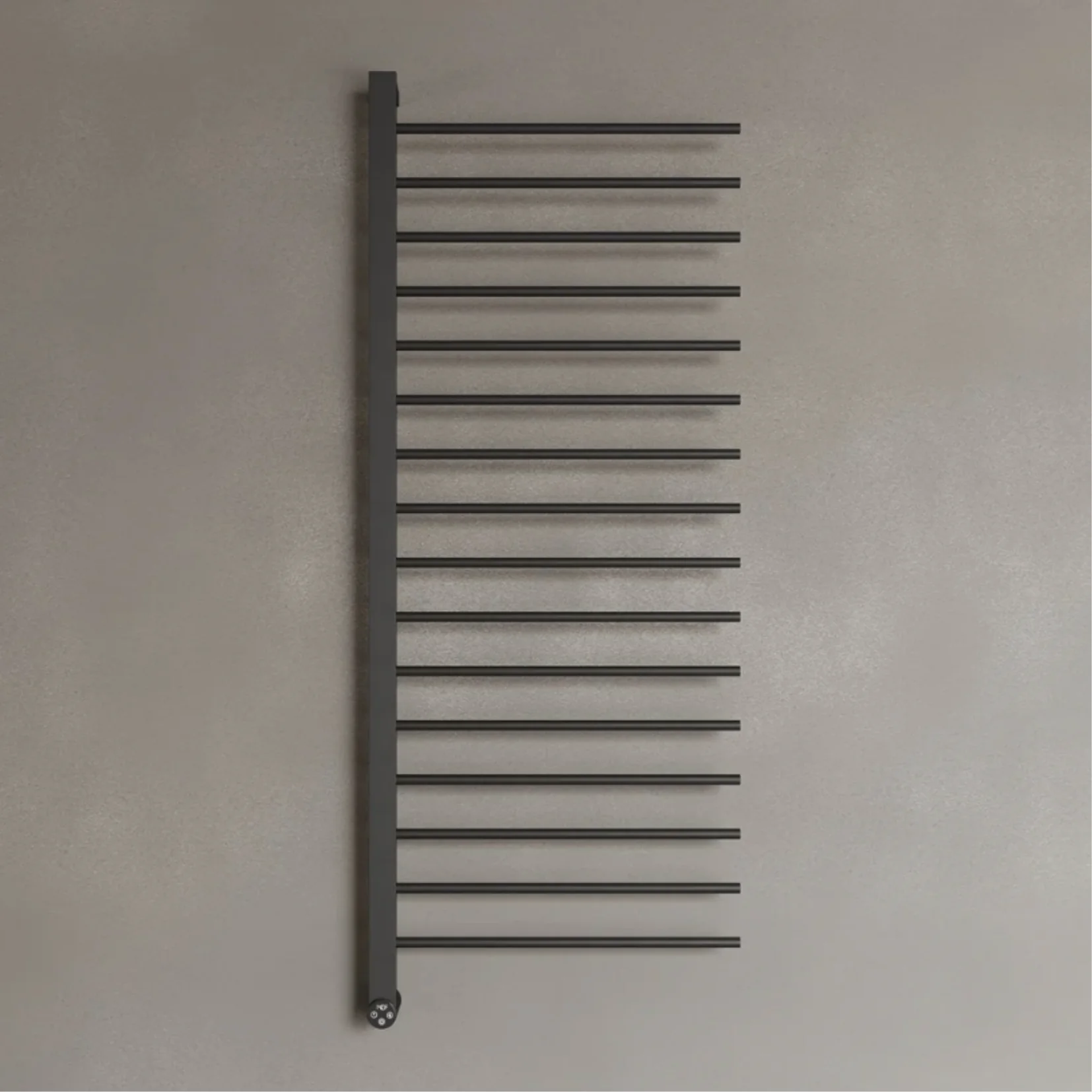 ELEMENTO BATH | WALL-MOUNTED 16 ROD HEATED TOWEL RACK WITH DIGITAL DISPLAY | $1,013.58 - $1,221.35 - Image 3