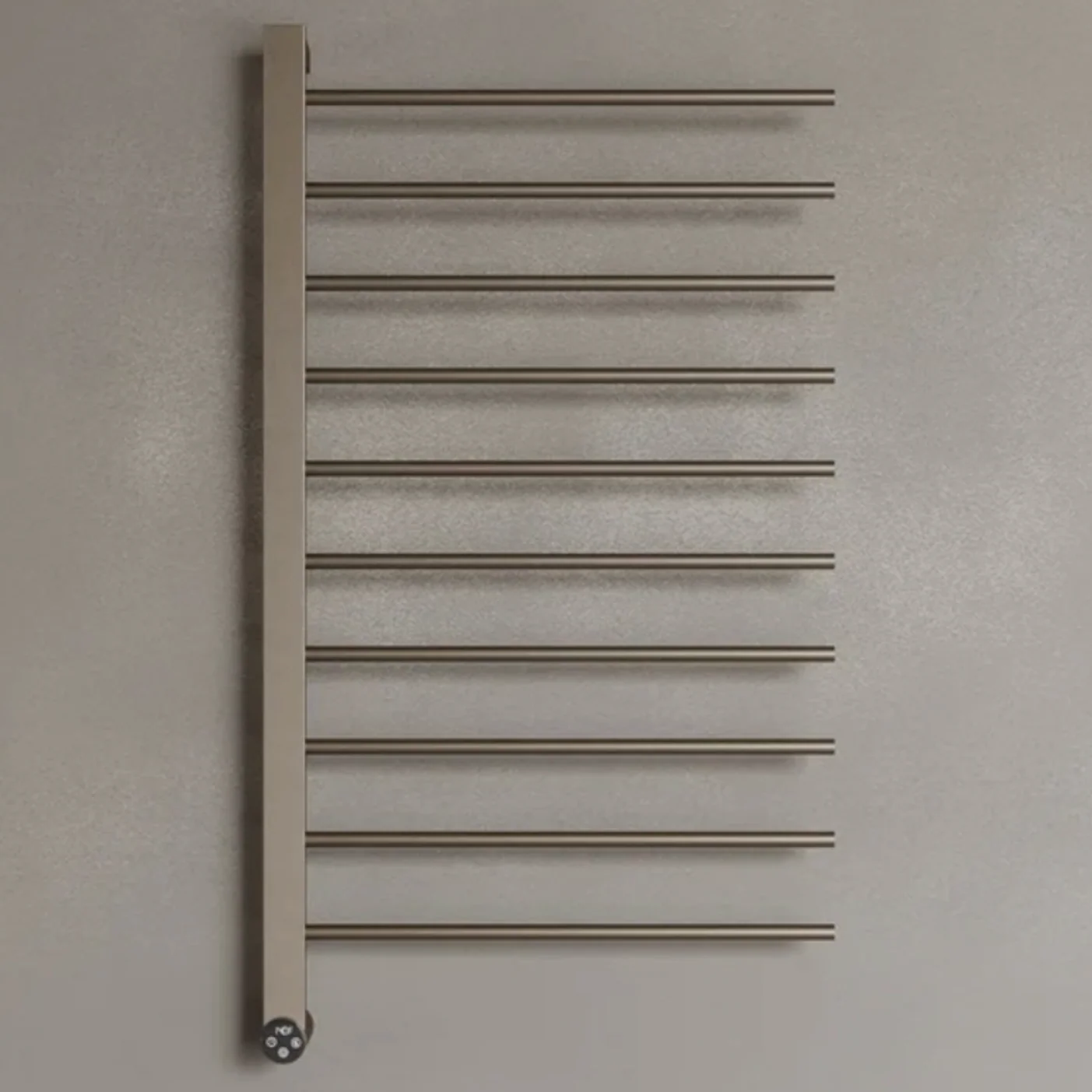 ELEMENTO BATH | WALL-MOUNTED 10 ROD HEATED TOWEL RACK WITH DIGITAL DISPLAY | $696.47 - $787.59 - Image 3