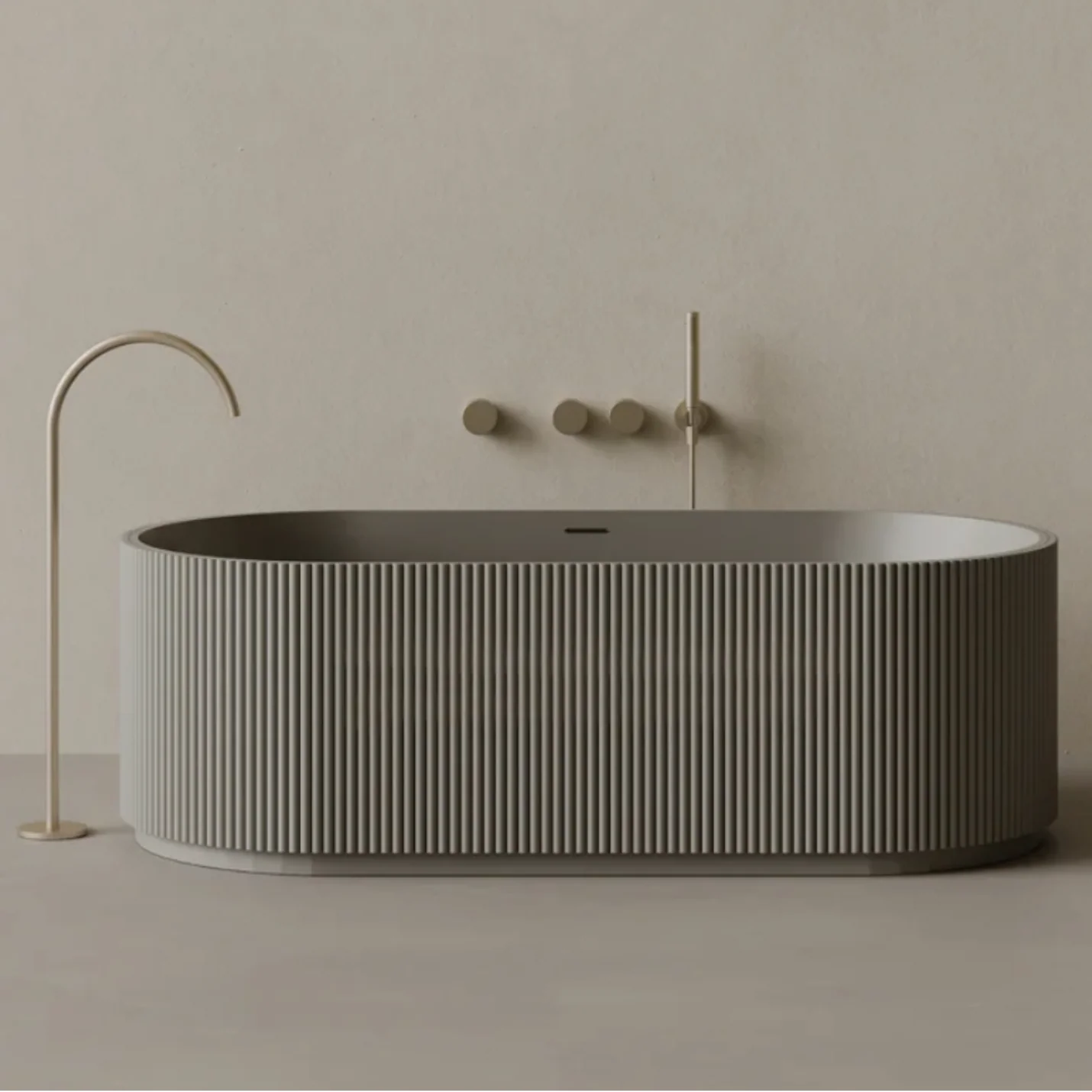 ELEMENTO BATH | 65" x 31" OVAL STONE BATHTUB | $5,114.27 - $5,568.36 - Image 3