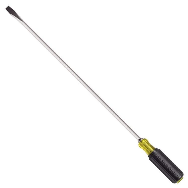 Klein 600-12 1/2" Keystone-Tip Screwdriver  12" Heavy-Duty Square-Shank - Image 1