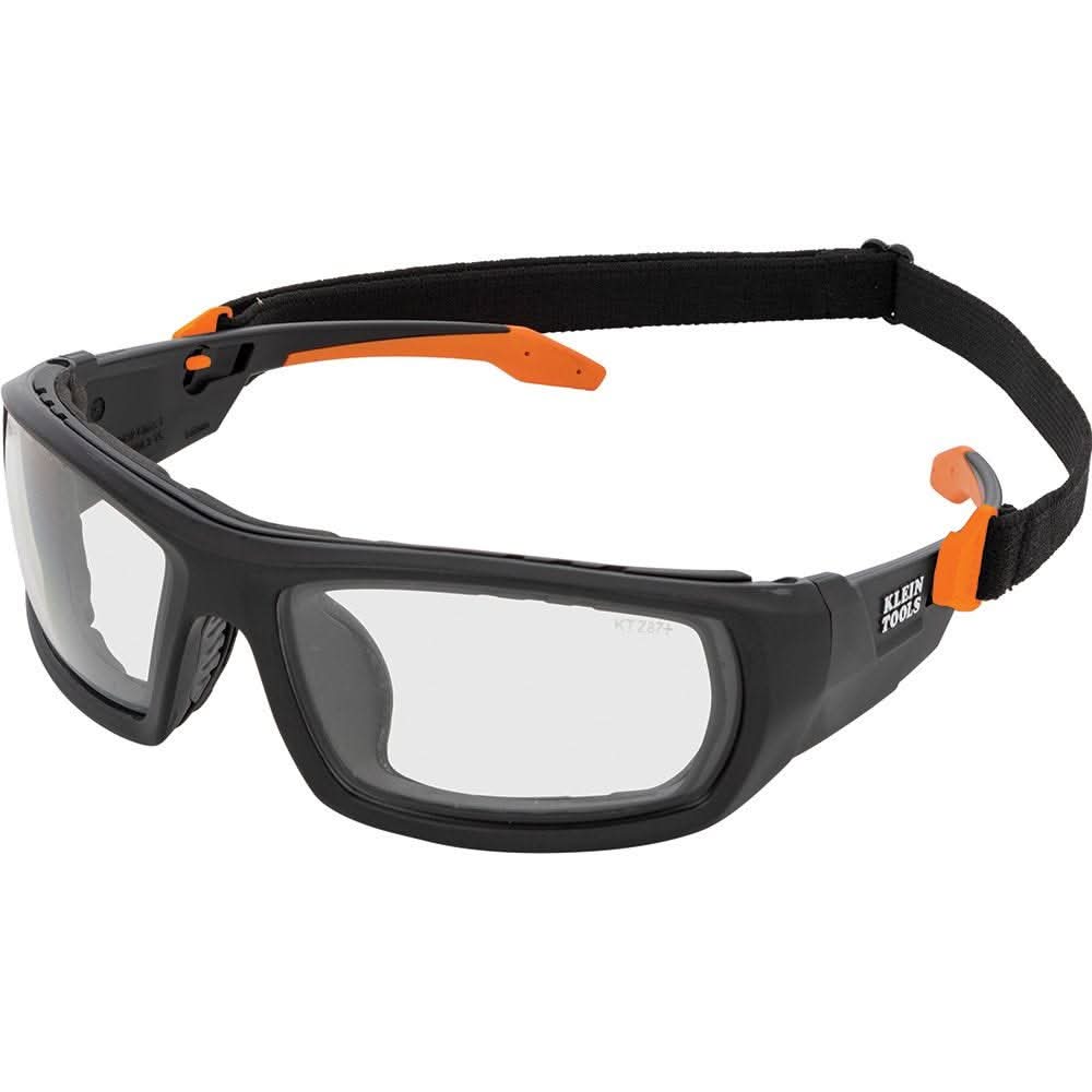 Klein Tools 60470 Professional Full-Frame Gasket Safety Glasses, Clear Lens - Image 2