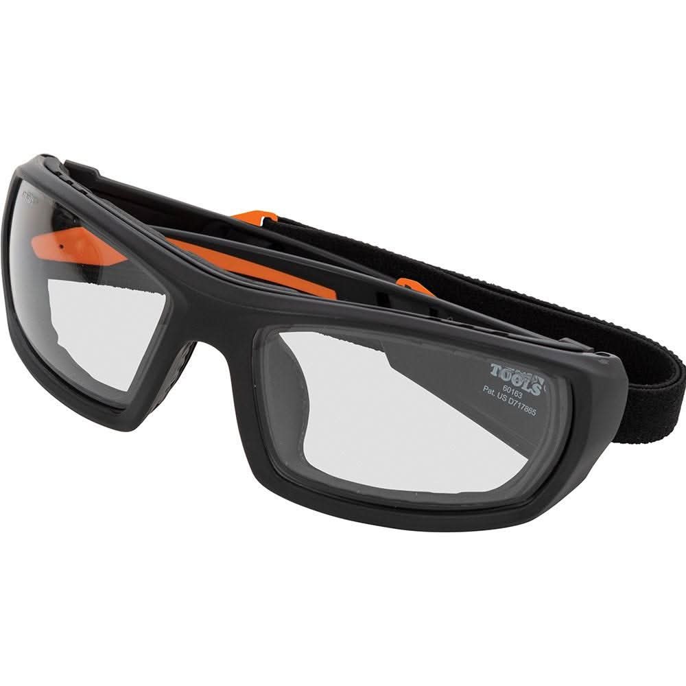 Klein Tools 60470 Professional Full-Frame Gasket Safety Glasses, Clear Lens - Image 3
