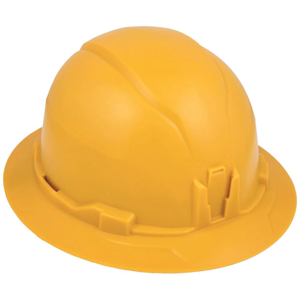 Klein Tools 60489 Hard Hat, Non-Vented, Full Brim Style, Yellow - Image 2