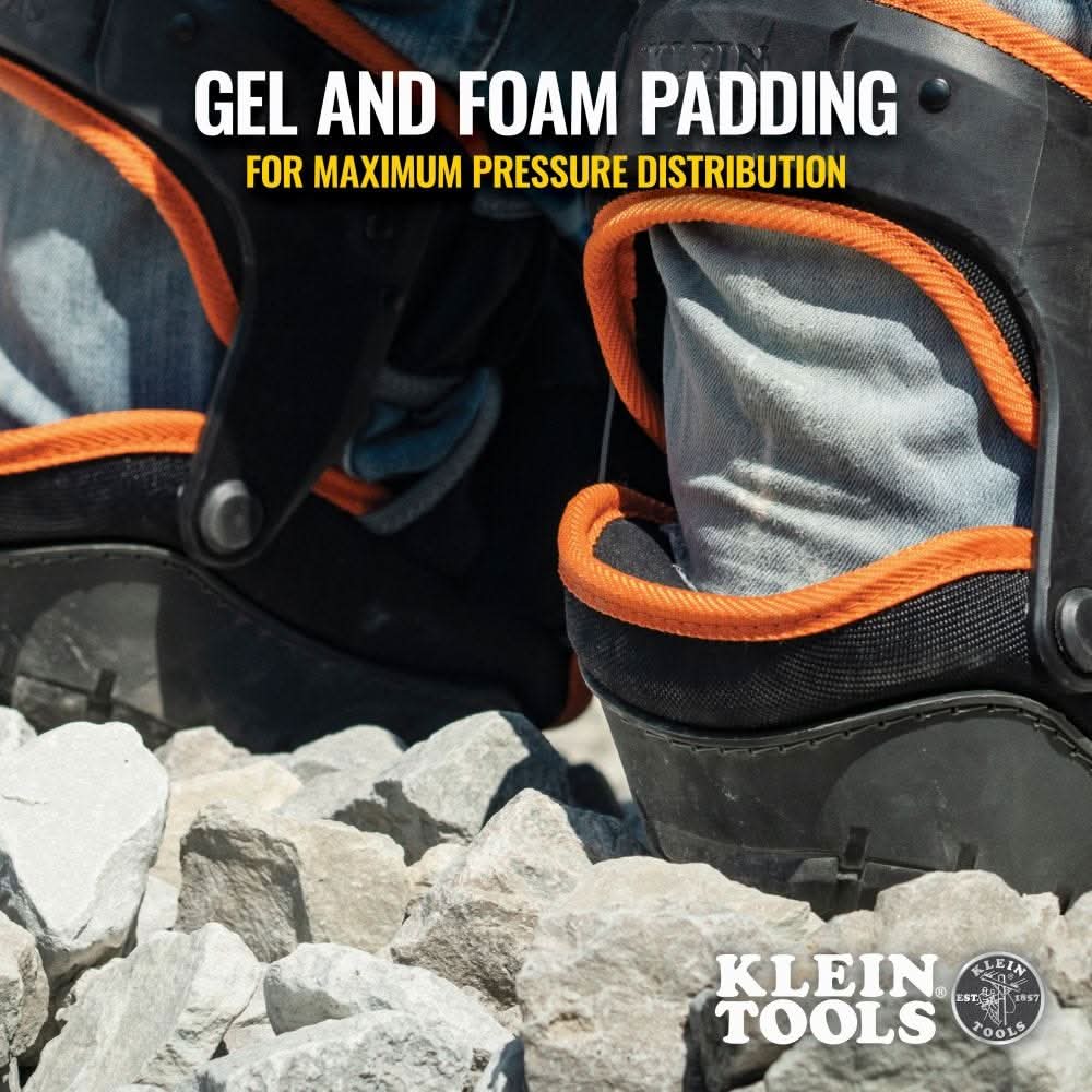 Klein Tools 60491 Heavy Duty Hinged Knee Pads - Image 3