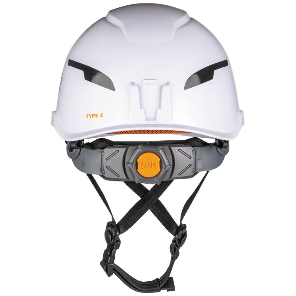 Klein Tools 60525 Safety Helmet, Type-2, Non-Vented Class E, with Rechargeable Headlamp - Image 2