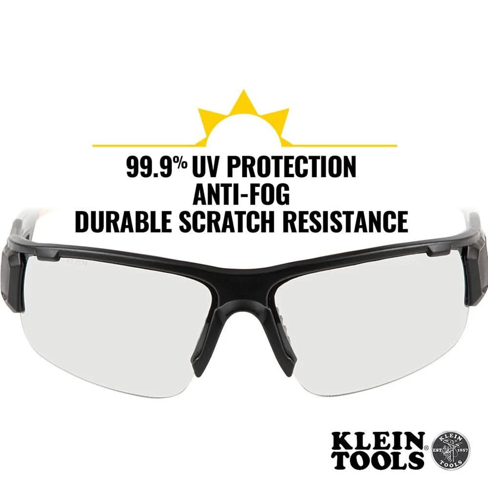 Klein Tools 60536 Professional Safety Glasses, Indoor/Outdoor Lens - Image 2