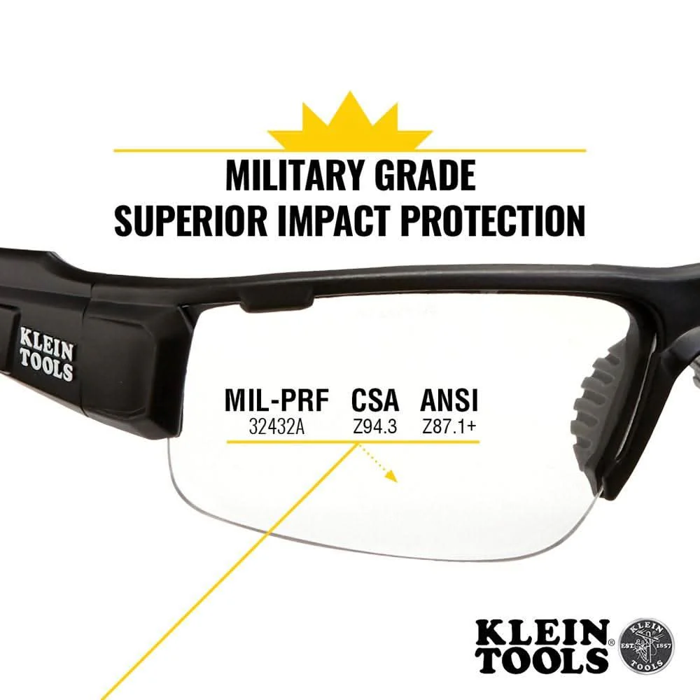 Klein Tools 60536 Professional Safety Glasses, Indoor/Outdoor Lens - Image 3