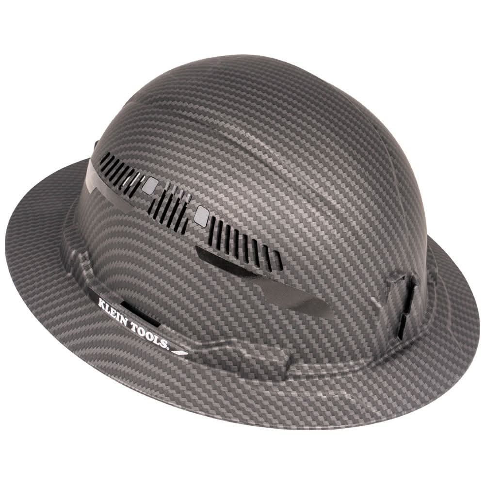 Klein Tools 60626 Hard Hat, Premium KARBN Pattern, Vented Full Brim, Class C - Image 2