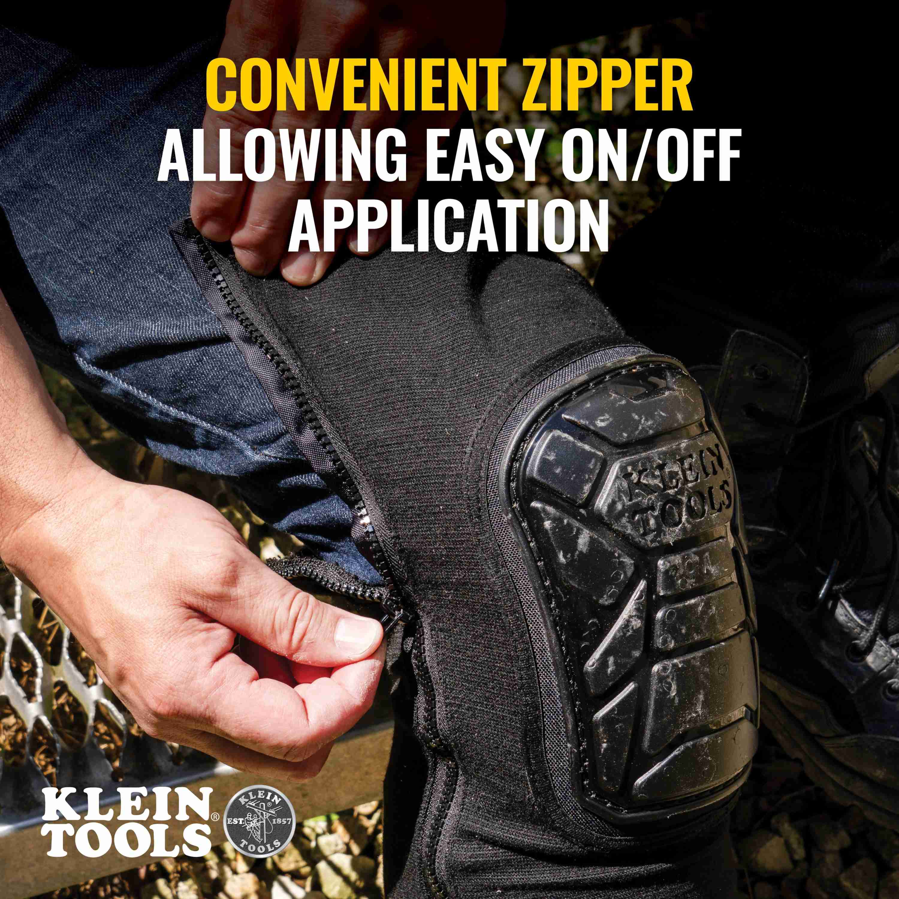 Klein Tools 60630 Tough-Flex Knee Pad Sleeve L/XL - Image 3