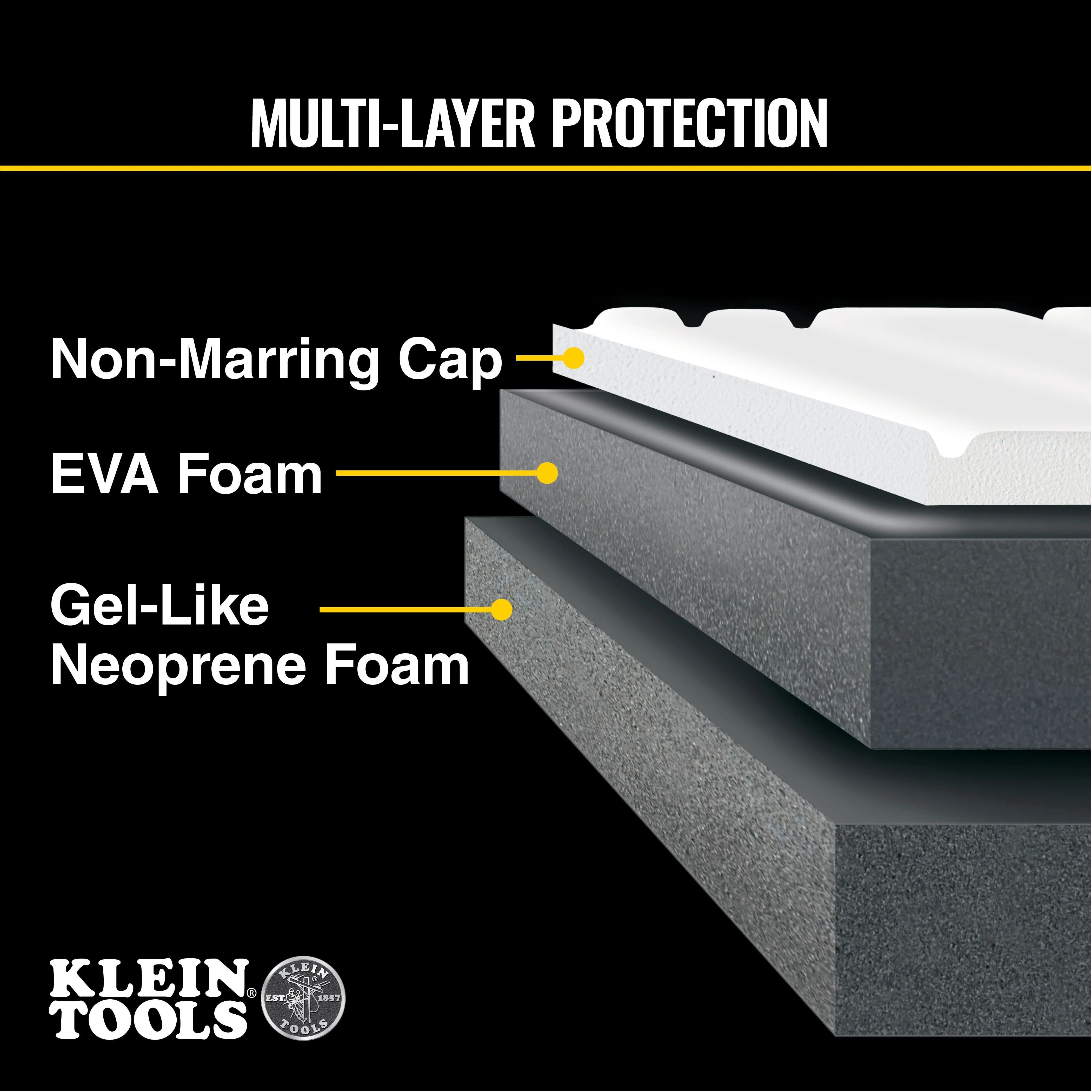 Klein Tools 60846 Non-Marring Semi-Hinged Knee Pad - Image 3