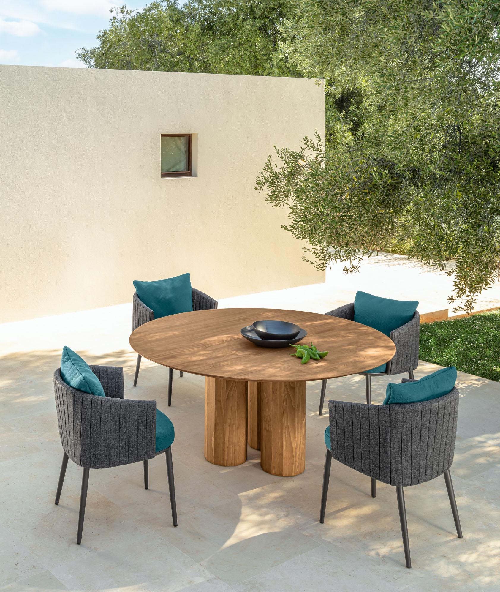 TALENTI | SALINAS  TEAK DINING TABLE - $18.987.71 - $25,716.15 - Image 3