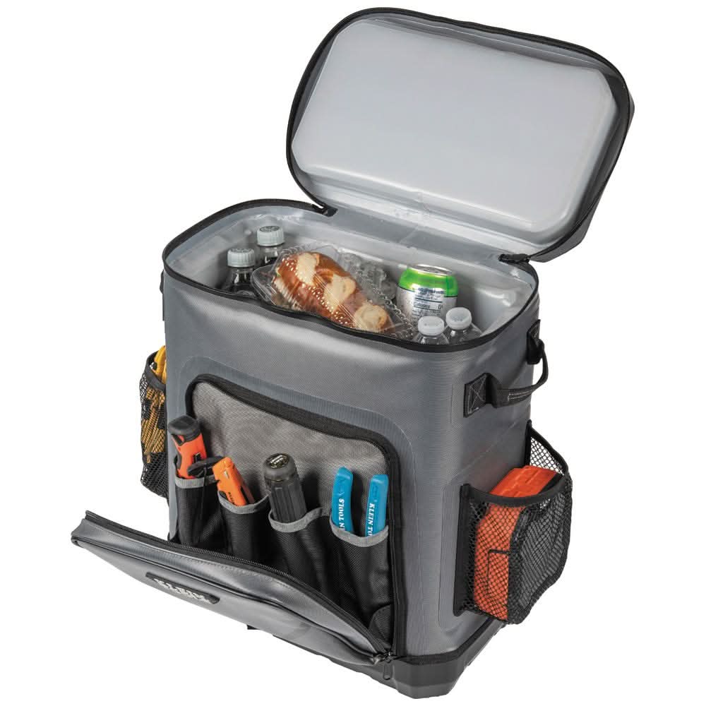 Klein Tools 62810BPCLR Backpack Cooler, Insulated, 30 Can Capacity - Image 2