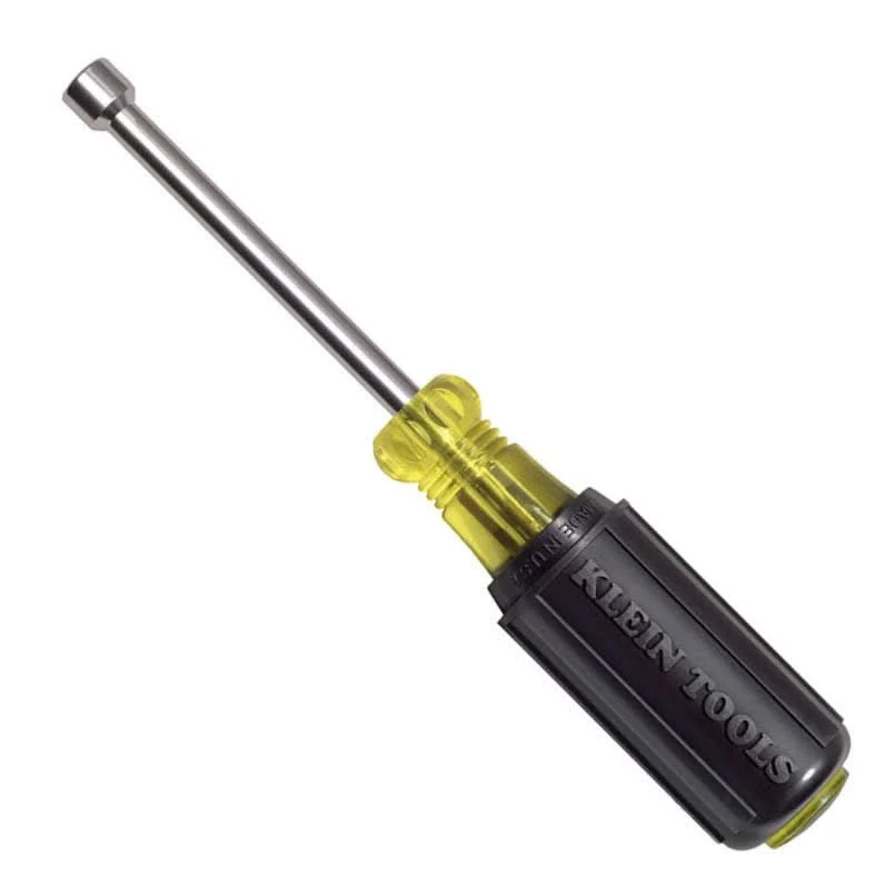 Klein 630-1/4M 1/4" Magnetic Tip Nut Driver  3" Hollow Shank - Image 1