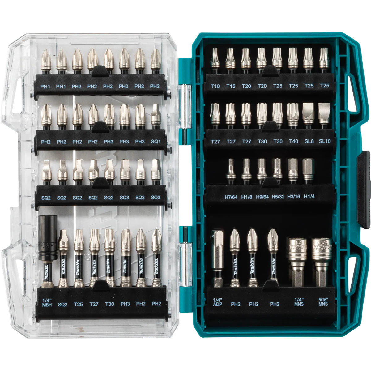 Makita E-01644 Impact XPS 60 Pc. Impact Bit Set - Image 1