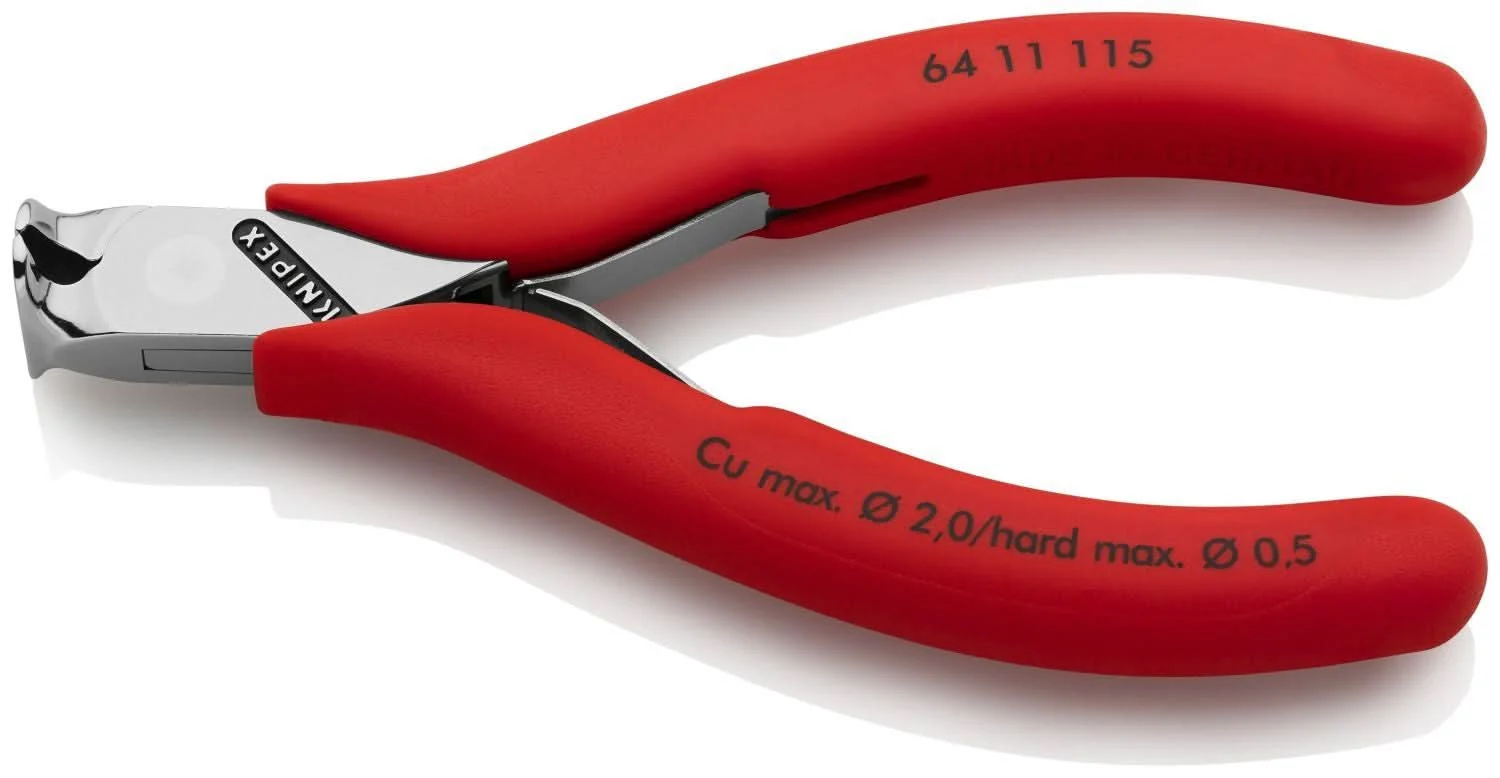 Knipex 64 11 115 Electronics End Cutting Nippers - Image 2