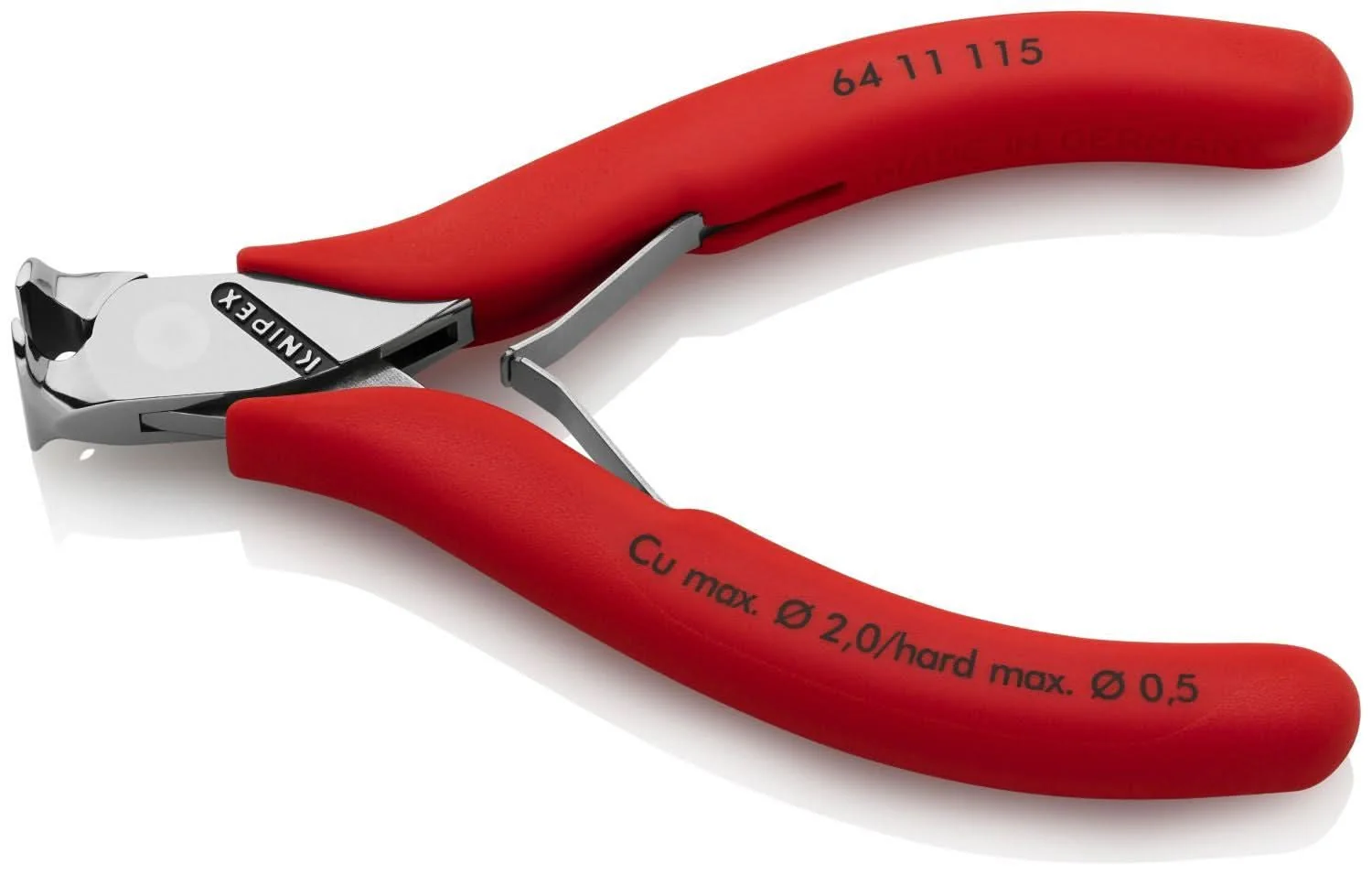 Knipex 64 11 115 Electronics End Cutting Nippers - Image 3