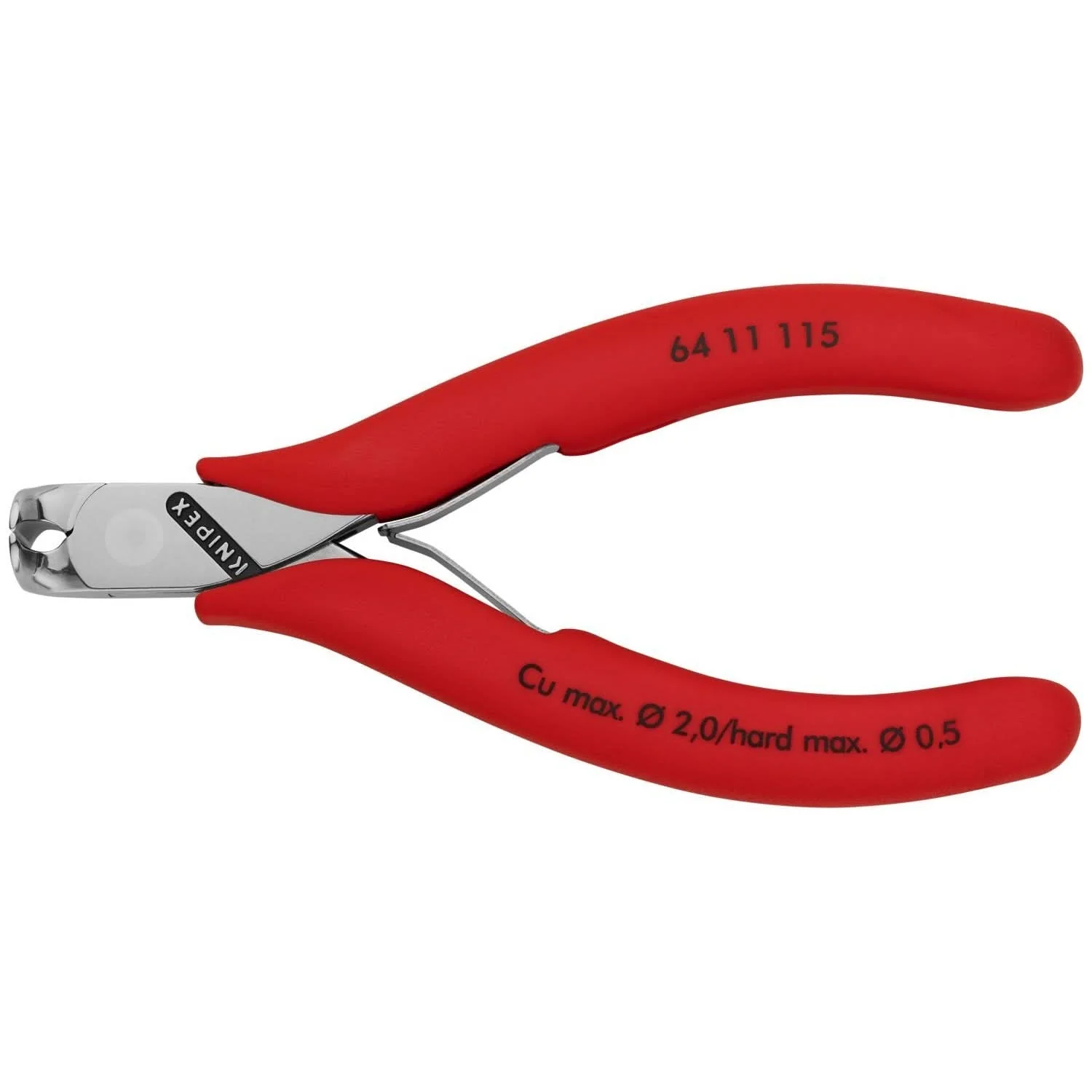 Knipex 64 11 115 Electronics End Cutting Nippers - Image 1