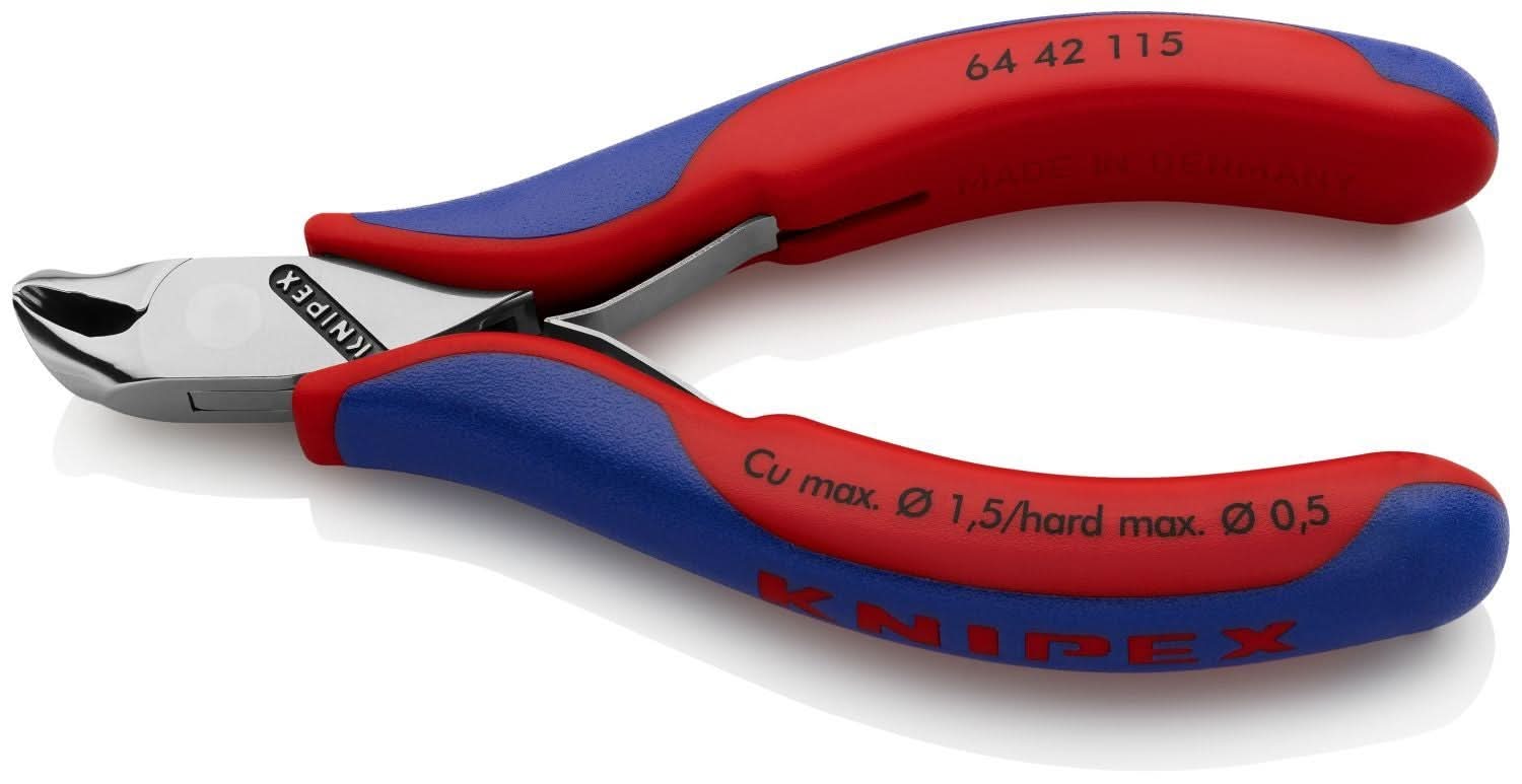 Knipex 64 42 115 Electronics End Cutting Nippers - Image 2