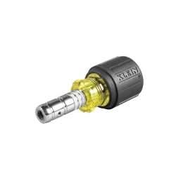 Klein Tools 65131 2-in-1 Nut Driver, Hex Head Slide Drive, 1-1/2-Inch - Image 1